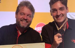 Marcus e Fernando Von Borstel receberam prêmio nacional em Blumenau